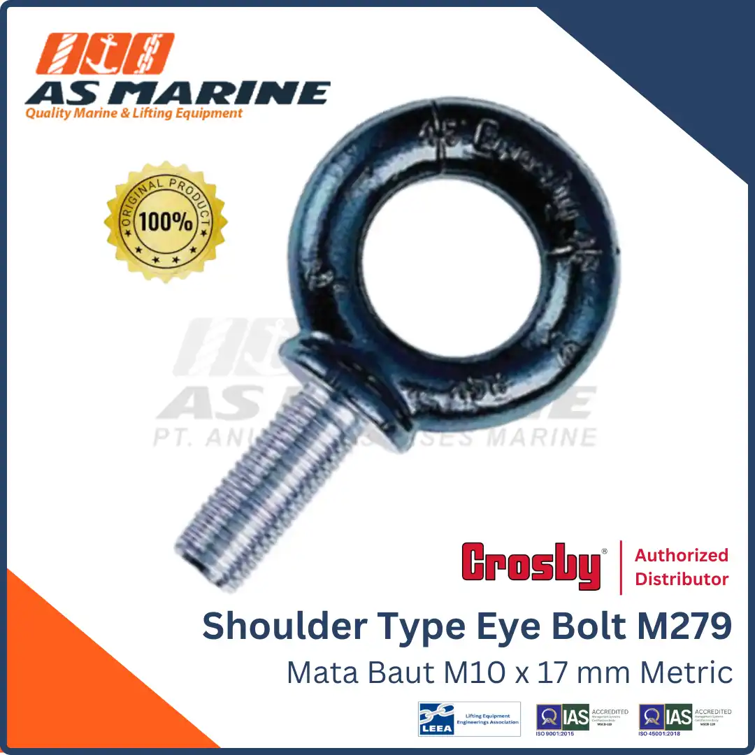 Crosby USA Eye Bolt Mata Baut M279 Metric M10